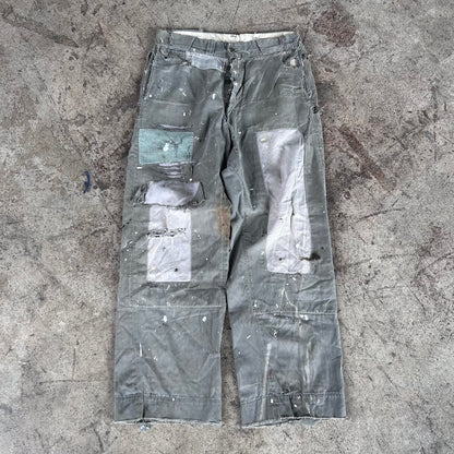 1940S REPAIRED PAINTED CHINOS