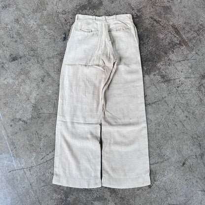 1930S HBT REPAIRED WORK PANTS