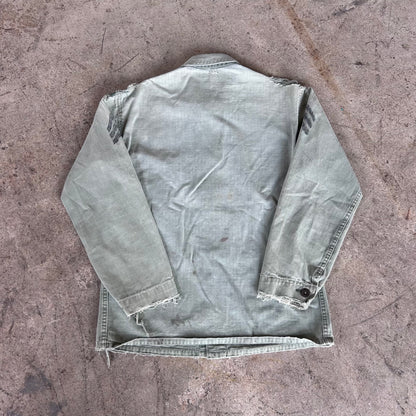 1940S DISTRESSED MILITARY JACKET