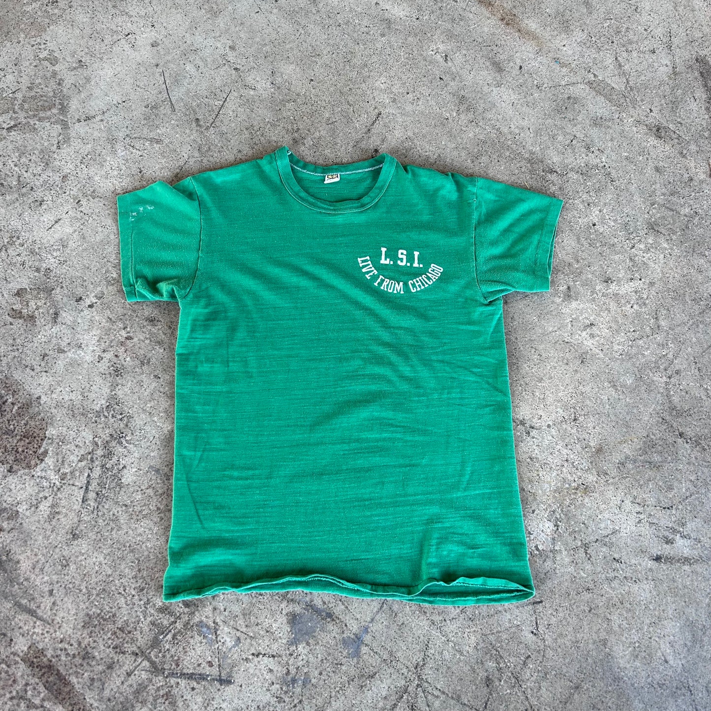 1960S GREEN TEE