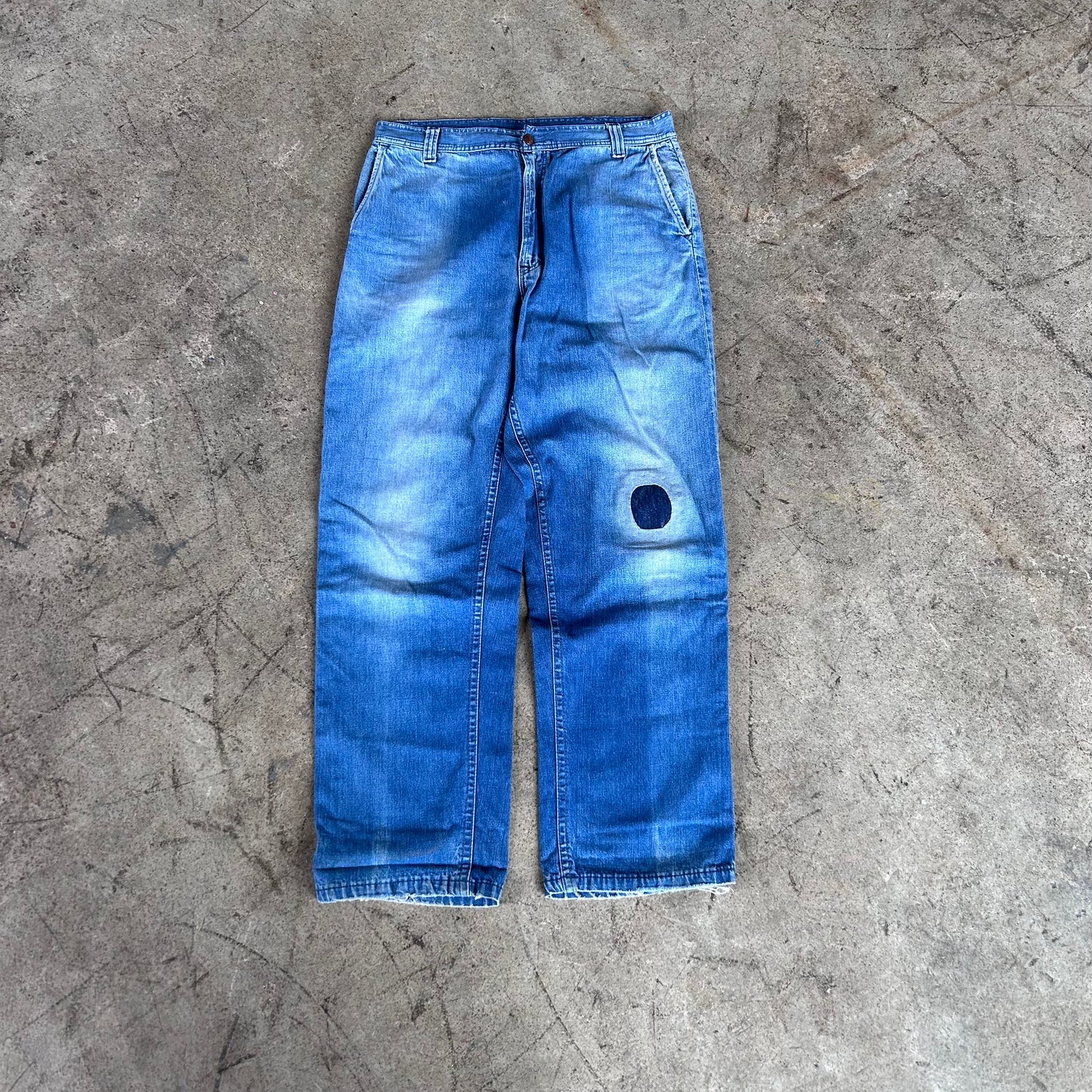 1950S REPAIRED DENIM CHINOS