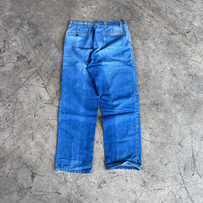 1950S REPAIRED DENIM CHINOS