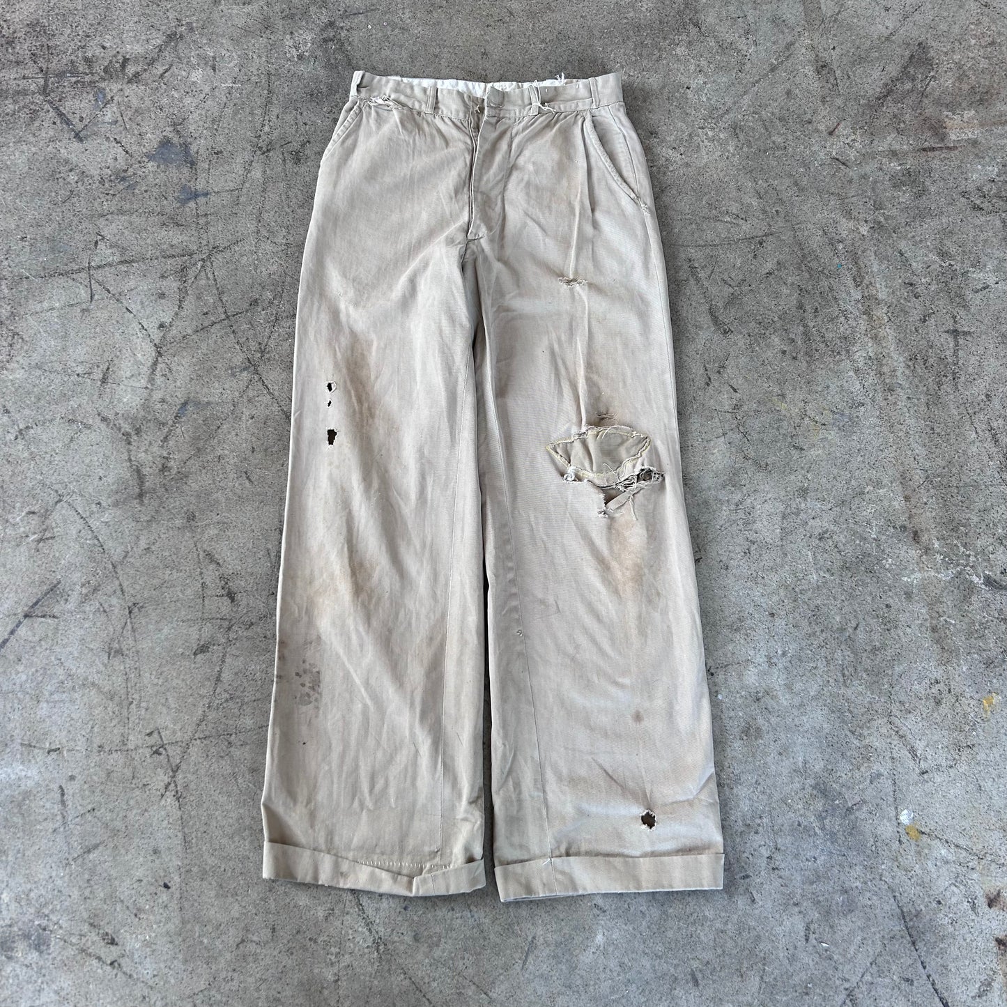 1940S DISTRESSED CHINOS