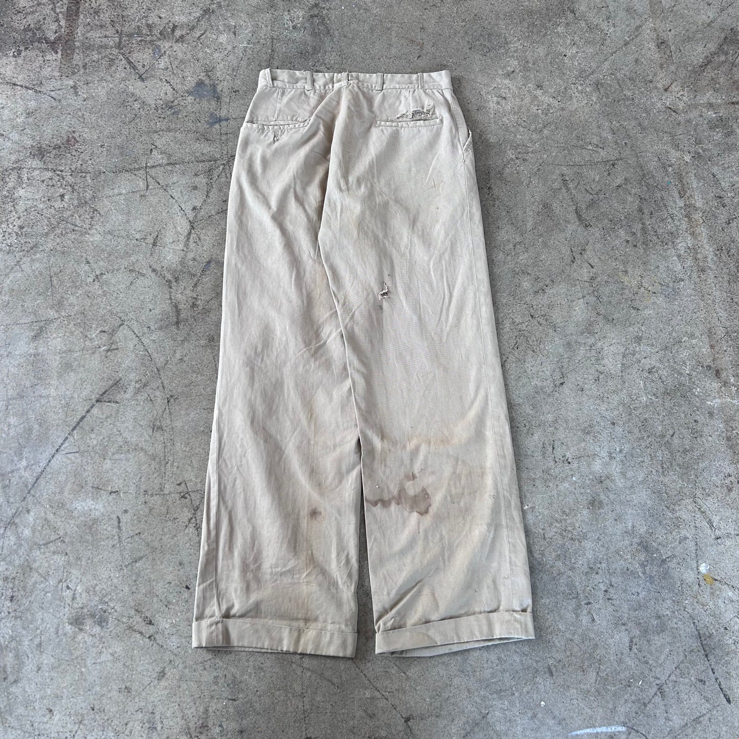 1940S DISTRESSED CHINOS