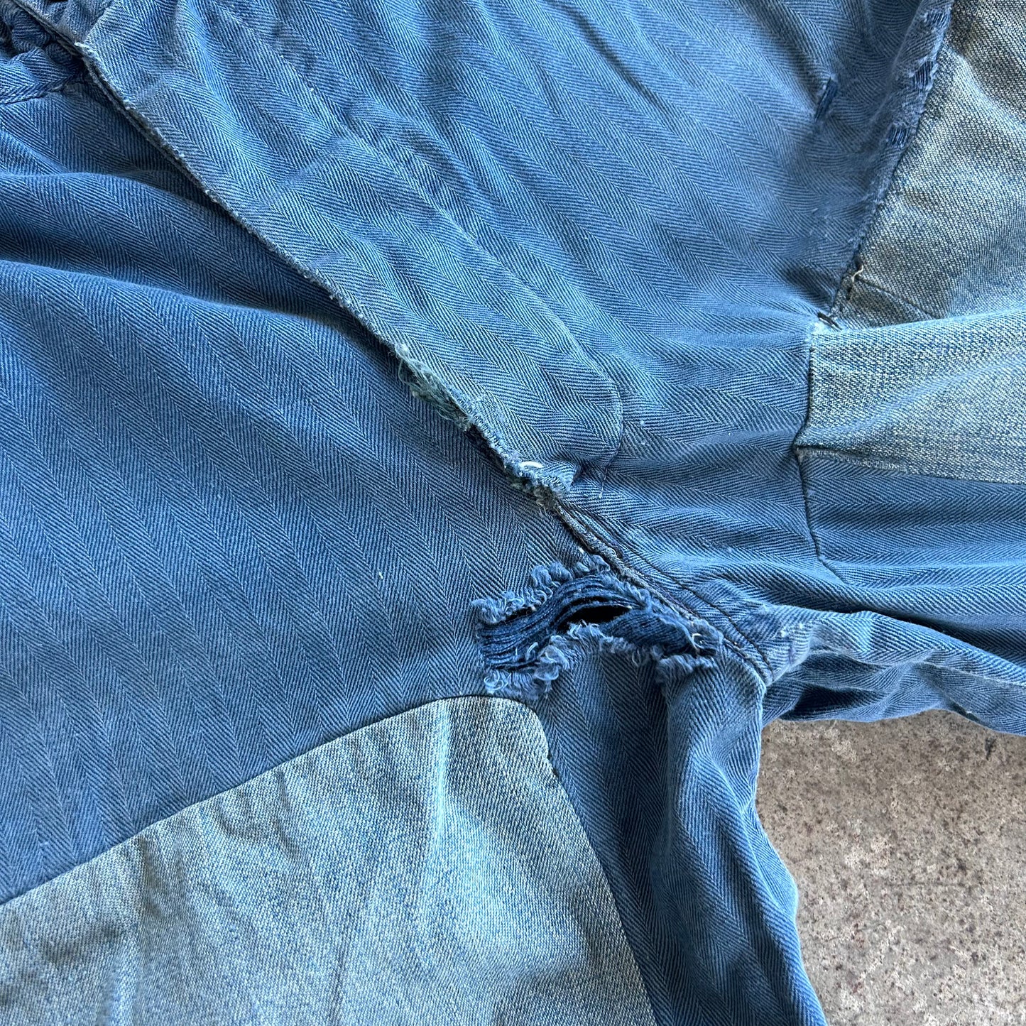 1930S REPAIRED LEE HBT CHINOS