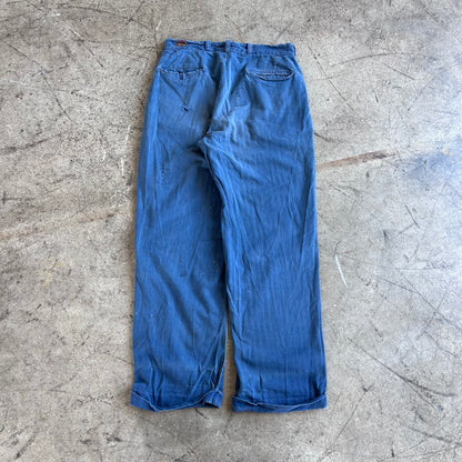 1930S REPAIRED LEE HBT CHINOS