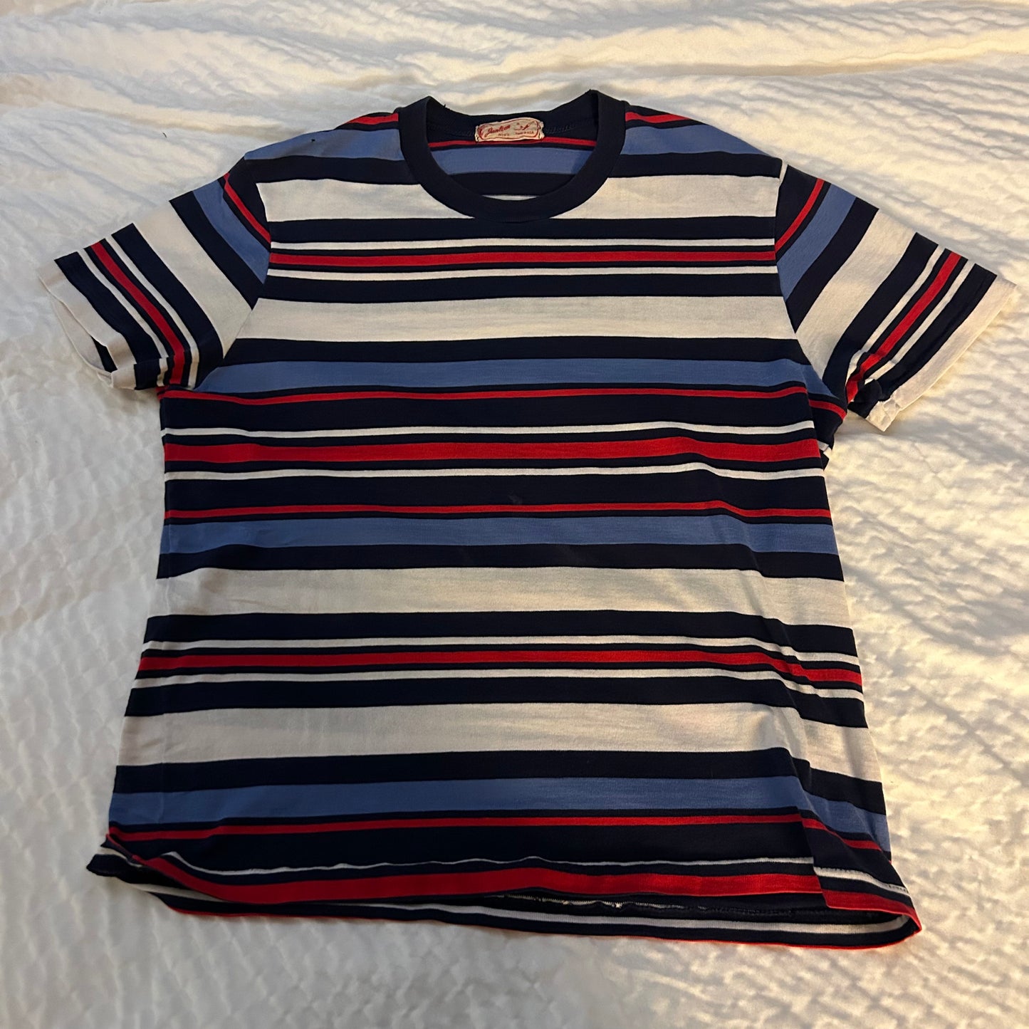 1940s jantzan stripe shirt