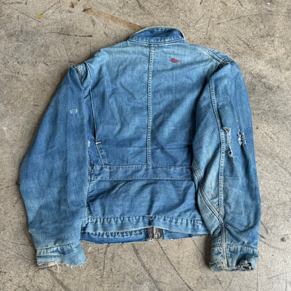 1950S DENIM WORK JACKET (M)