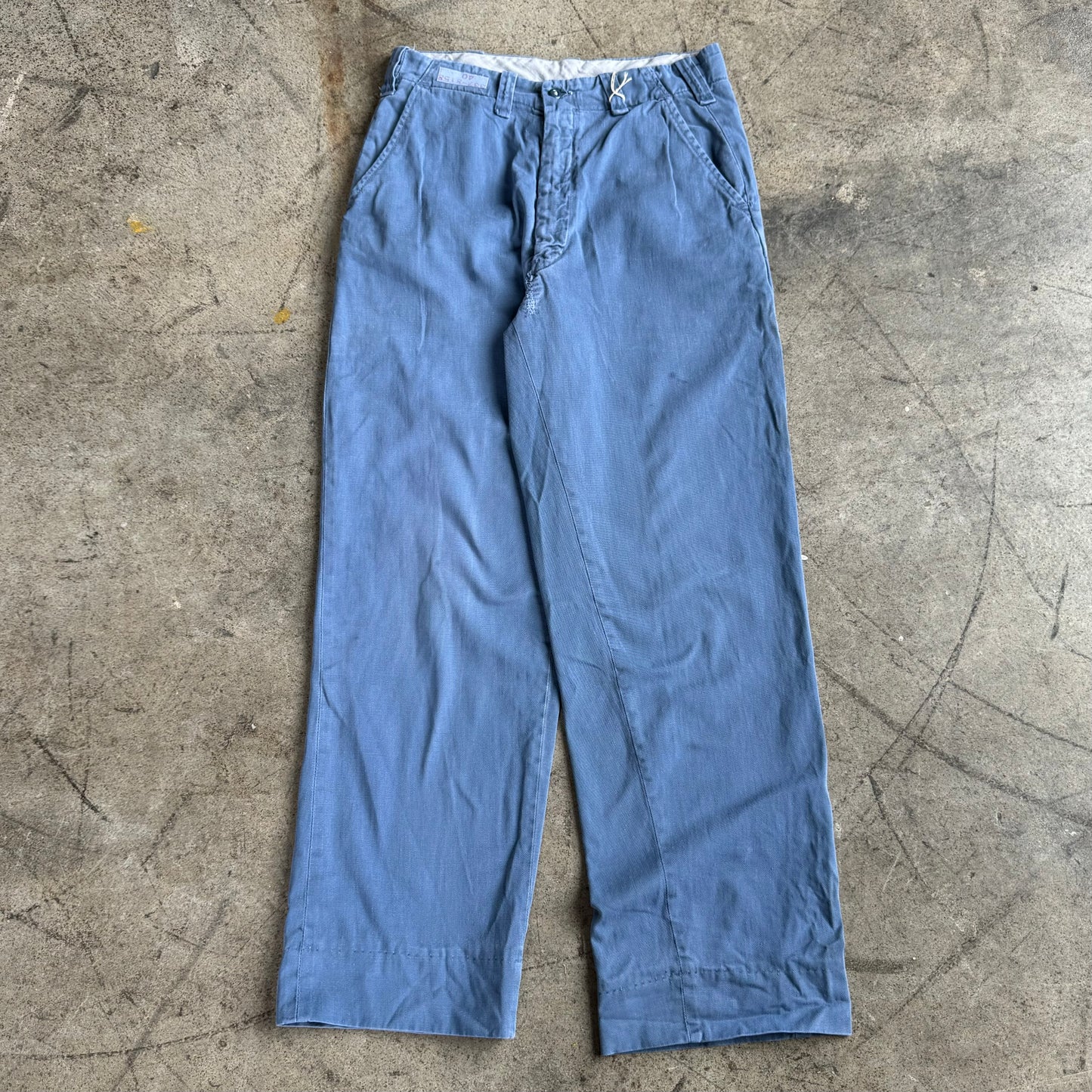 1950S BLUE CHINOS (30)