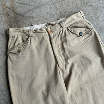 1940S MULE EAR CHINOS