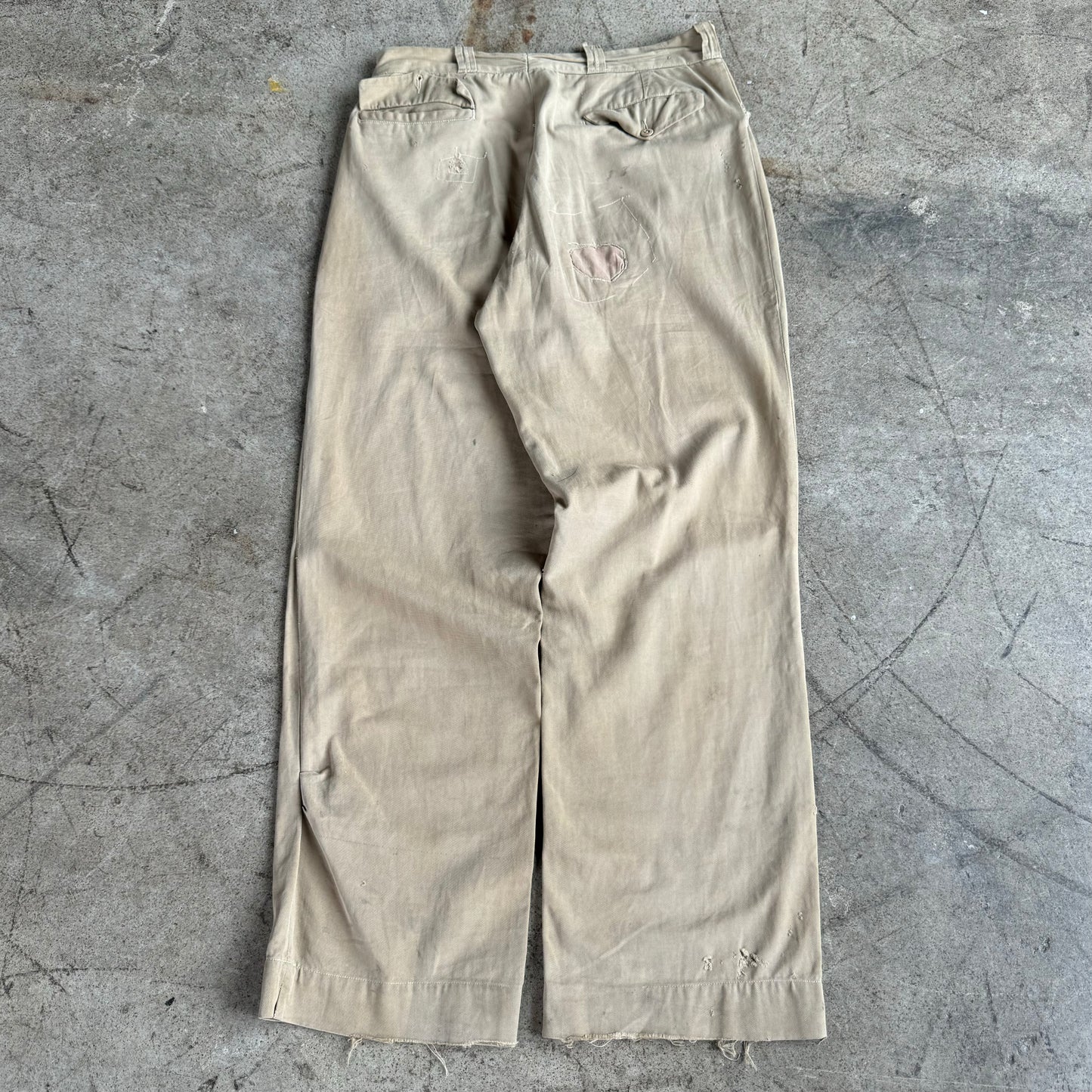 1940S MULE EAR CHINOS