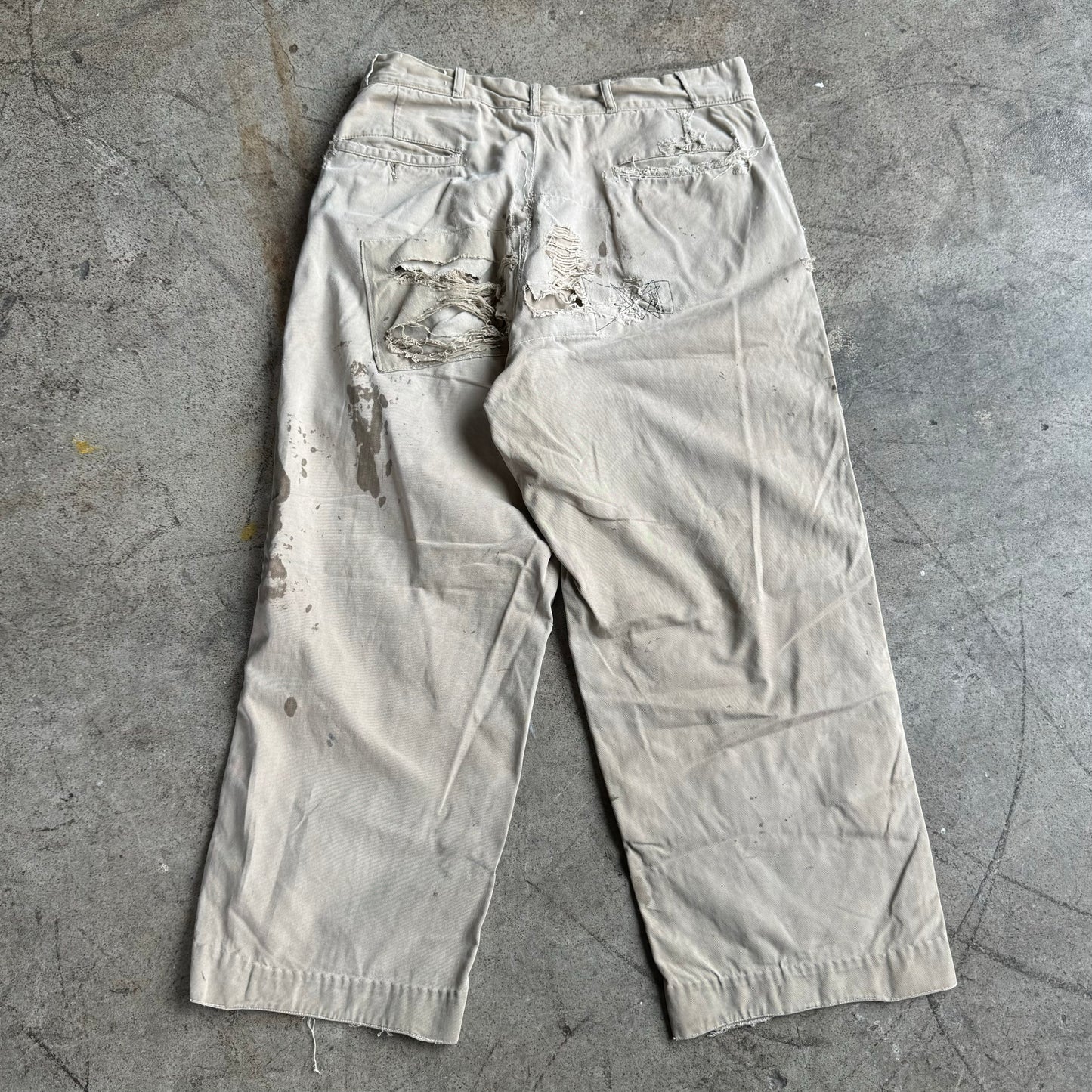 1940S REPAIRED CHINOS