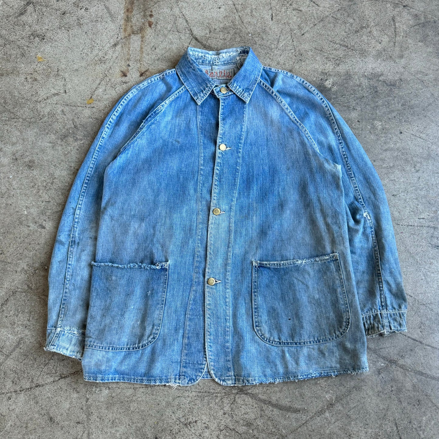 1940S RAGLAN 2 POCKET CHORE JACKET