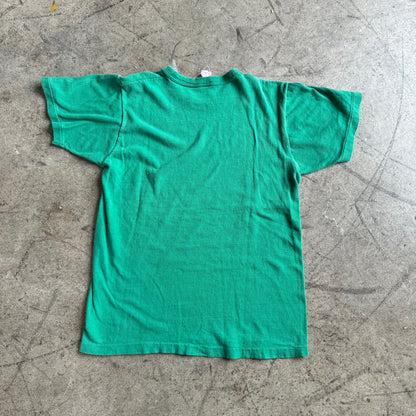 1960S GREEN WATER PRINT TEE