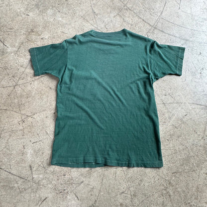 1970S GREEN POCKET TEE (L)