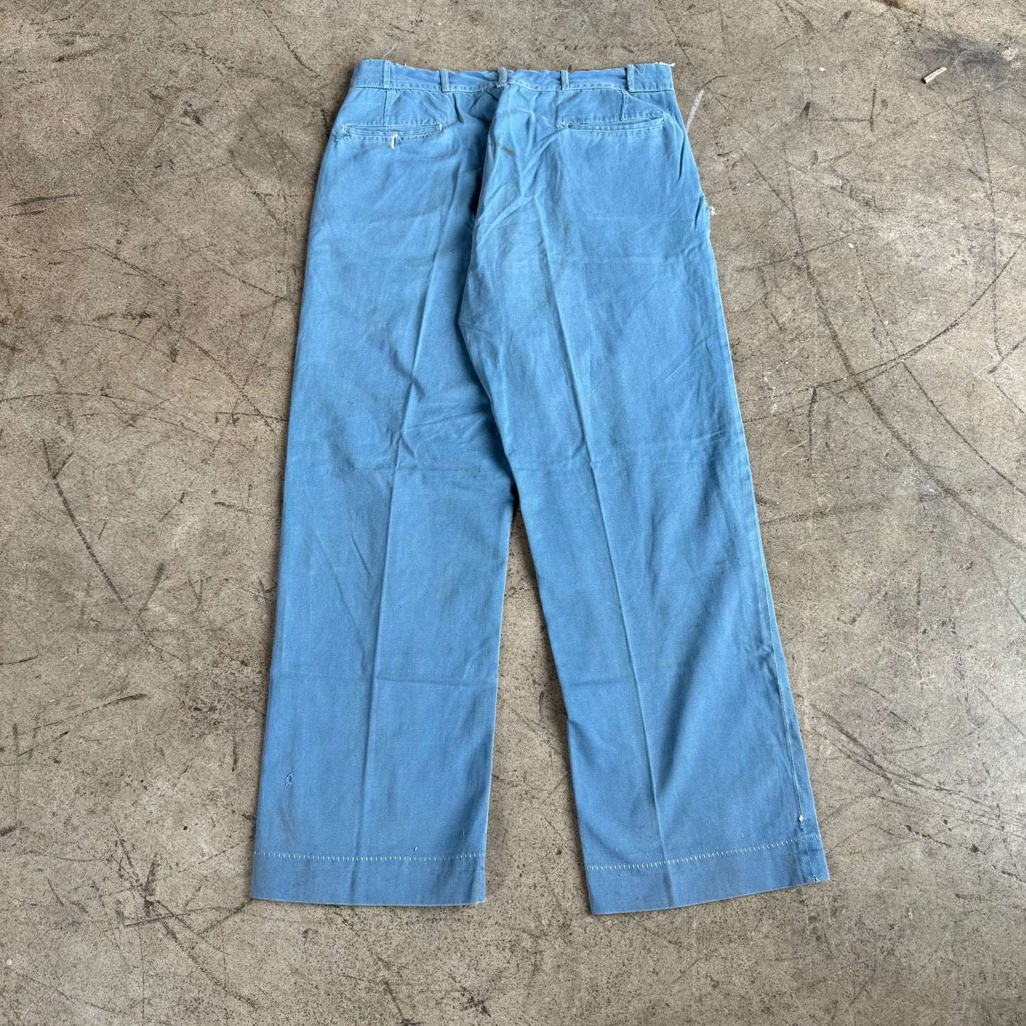 1940S BLUE CHINOS