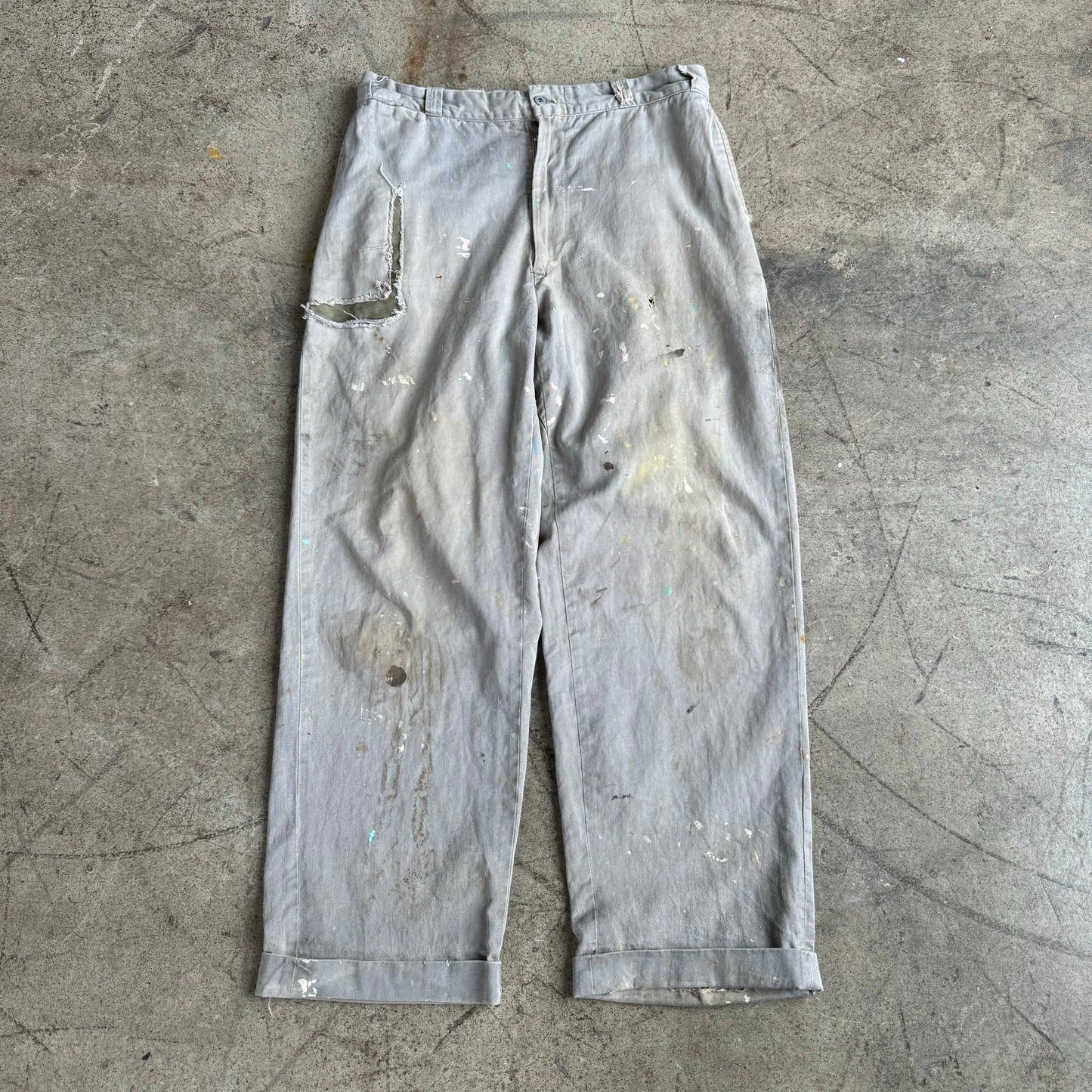 1950S PAINTED CHINOS