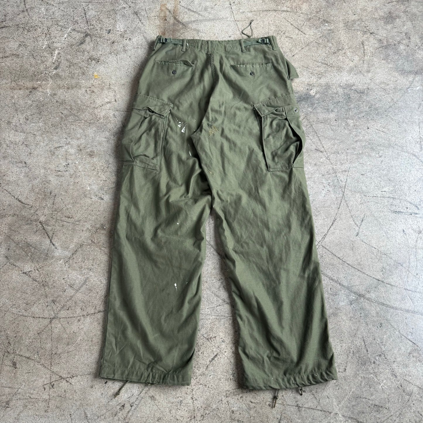 1950S BAGGY MILITARY PANTS