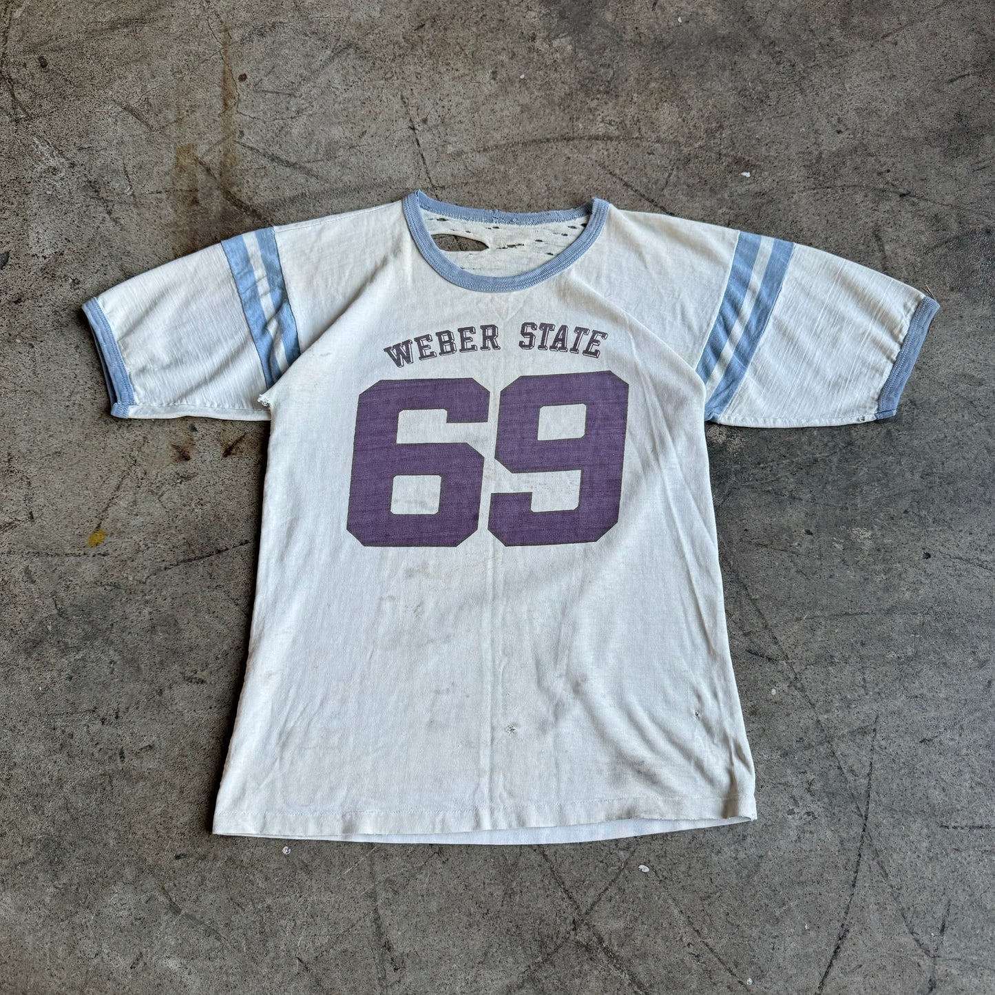 1960S "69" TRASHED TEE