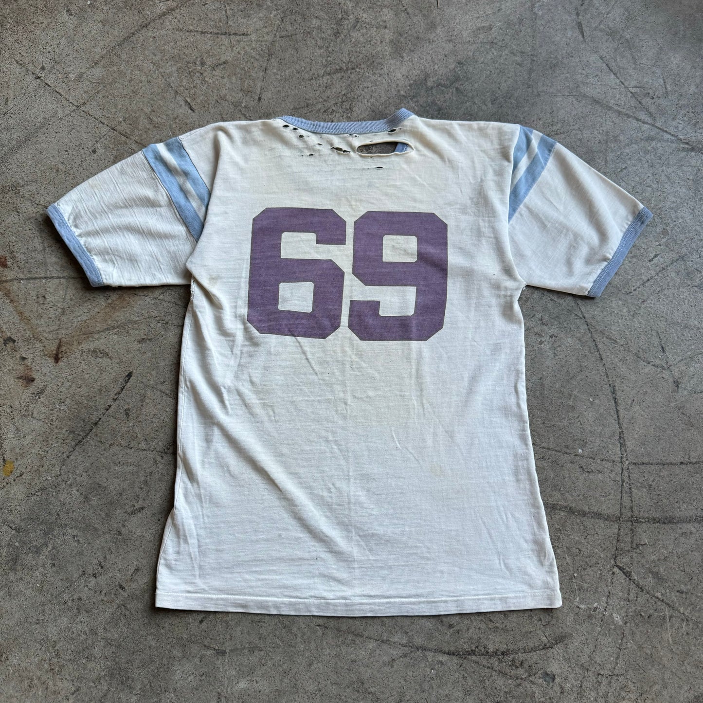 1960S "69" TRASHED TEE