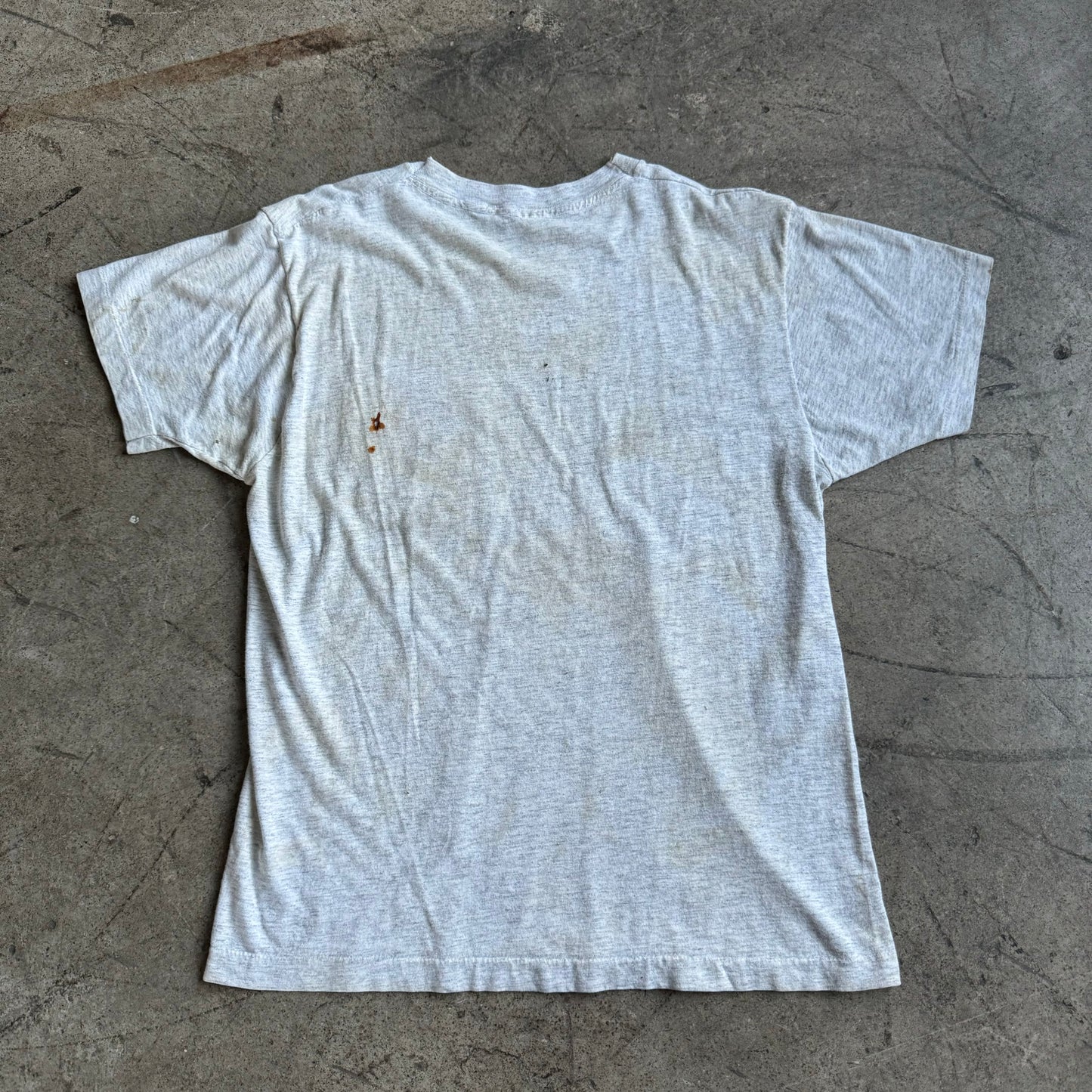 1960S HEATHER GRAY POCKET TEE