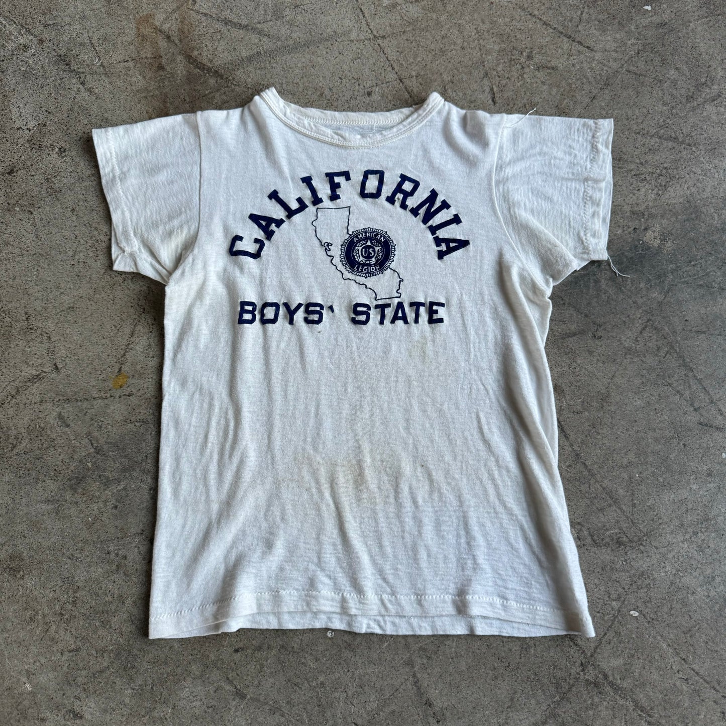 1940S CALIFORNIA BABY TEE SHIRT