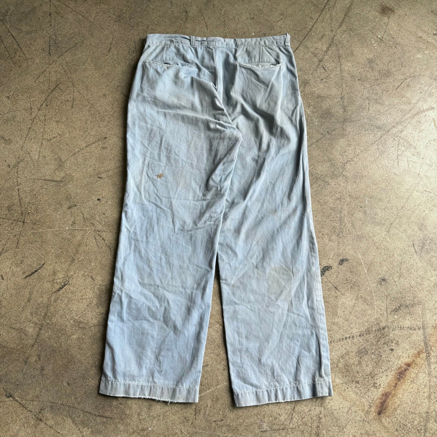 1940S BLUE CHINOS