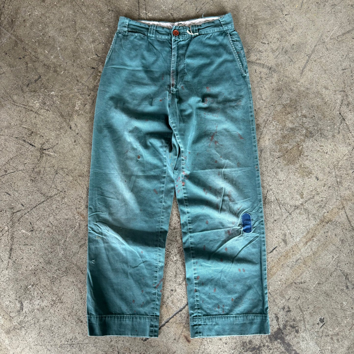 1950S PAINTED CHINOS (30)