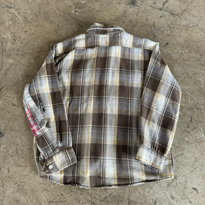 1950S REPAIRED FLANNEL