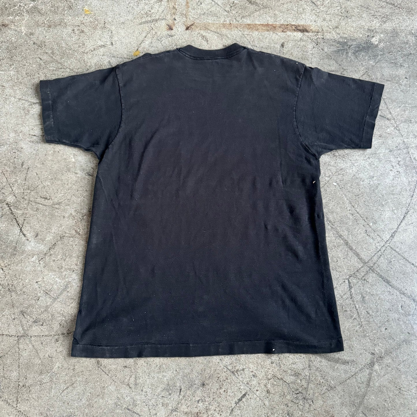 1970S BLACK POCKET TEE