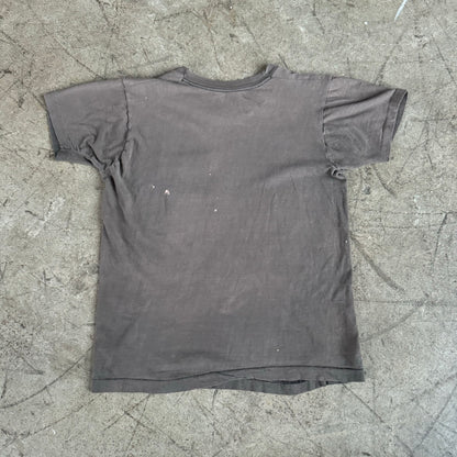 1960S FADED BLACK POCKET TEE