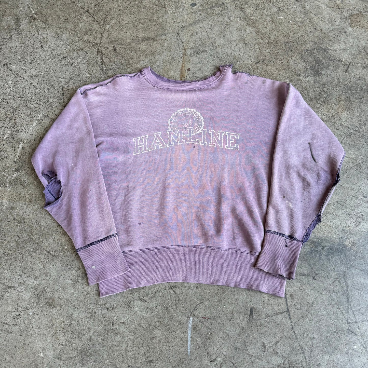 1950S PURPLE FADED SWEAT