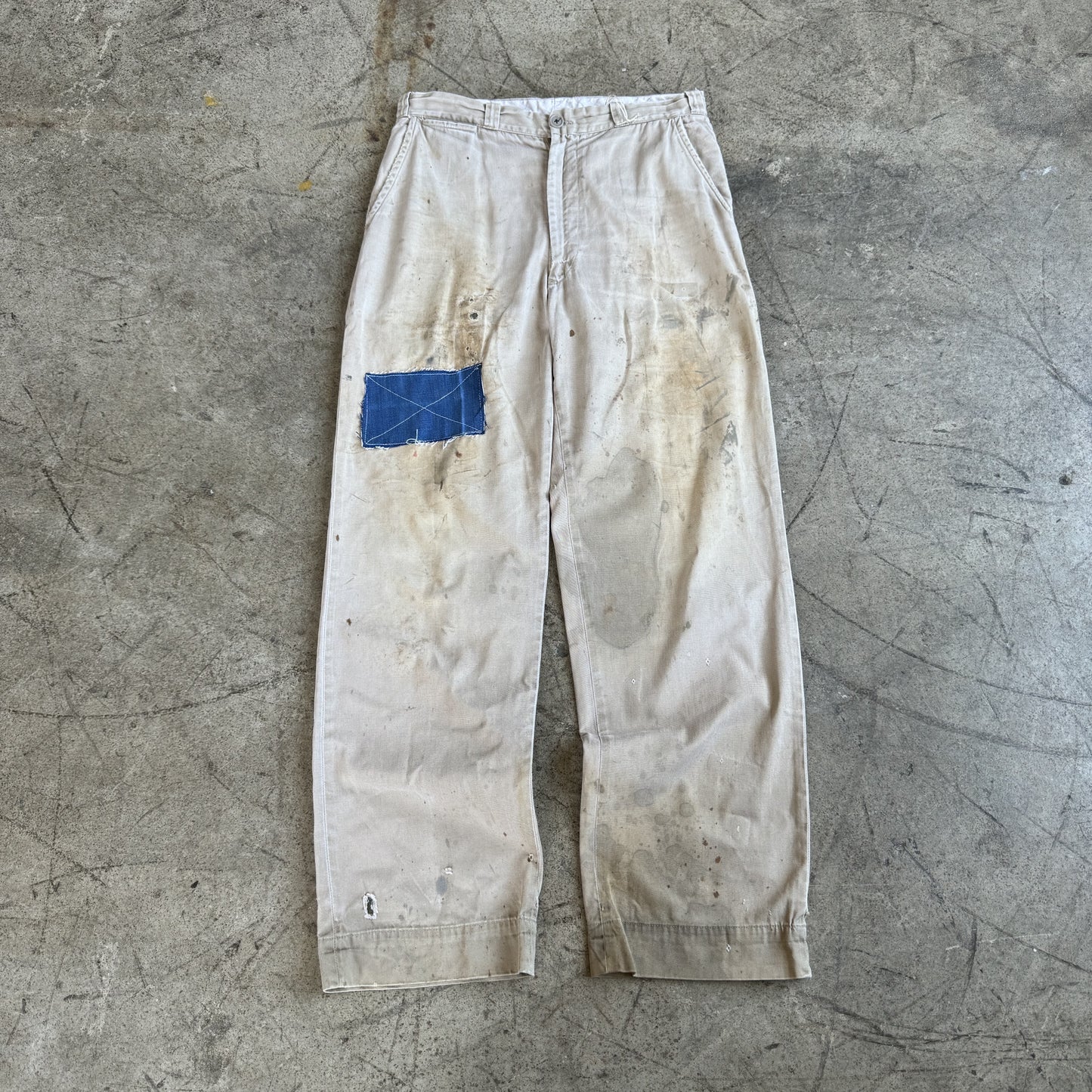 1940S/50S REPAIRED CHINOS