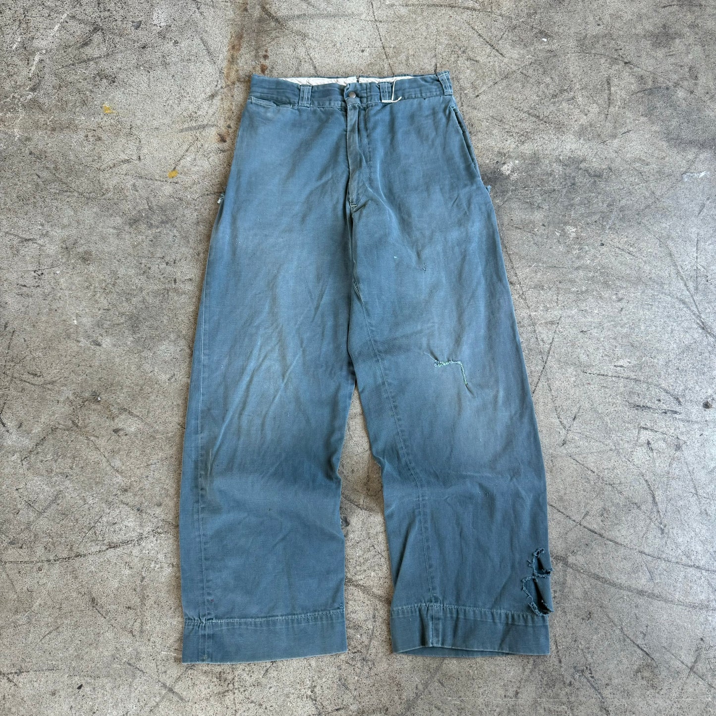 1950S GREEN CHINOS