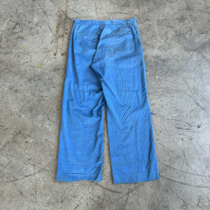 1940S BLUE CHINOS