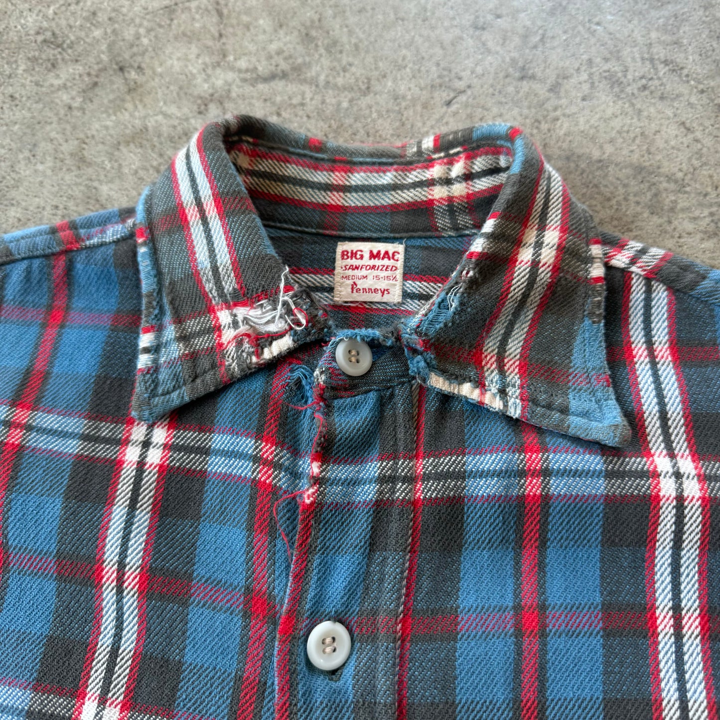 1950'S WOVEN BIG MAC FLANNEL (L)