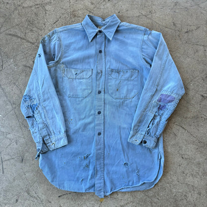 1940'S JC PENNEY TOP N BOTTOM WORK SHIRT