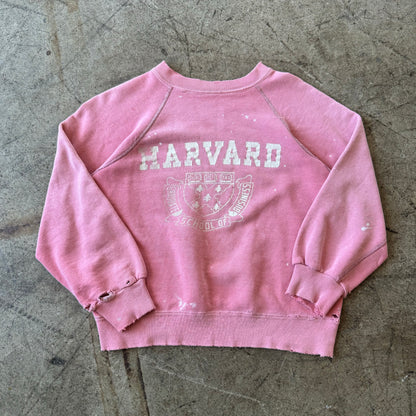 1960S PINK HARVARD SWEAT