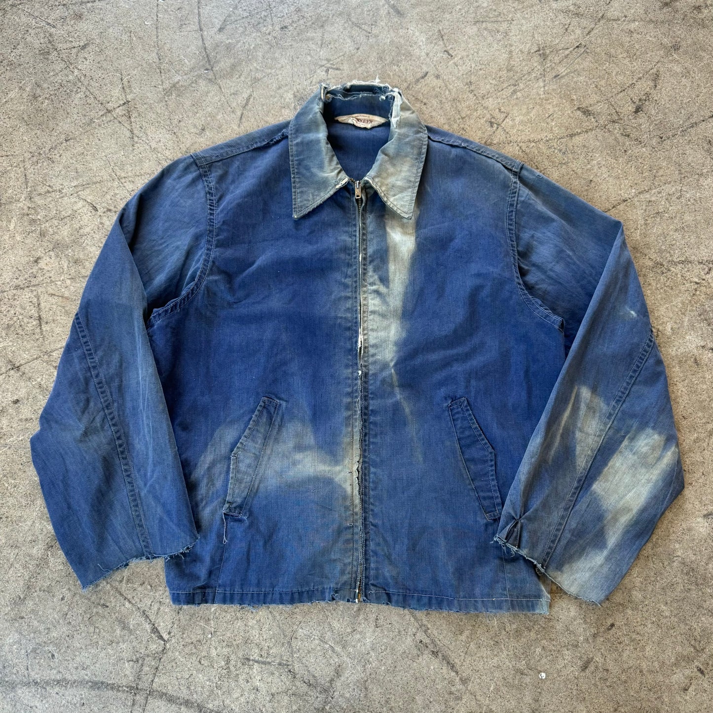 1950S FADED CROPPED PENNEY'S WORK JACKET