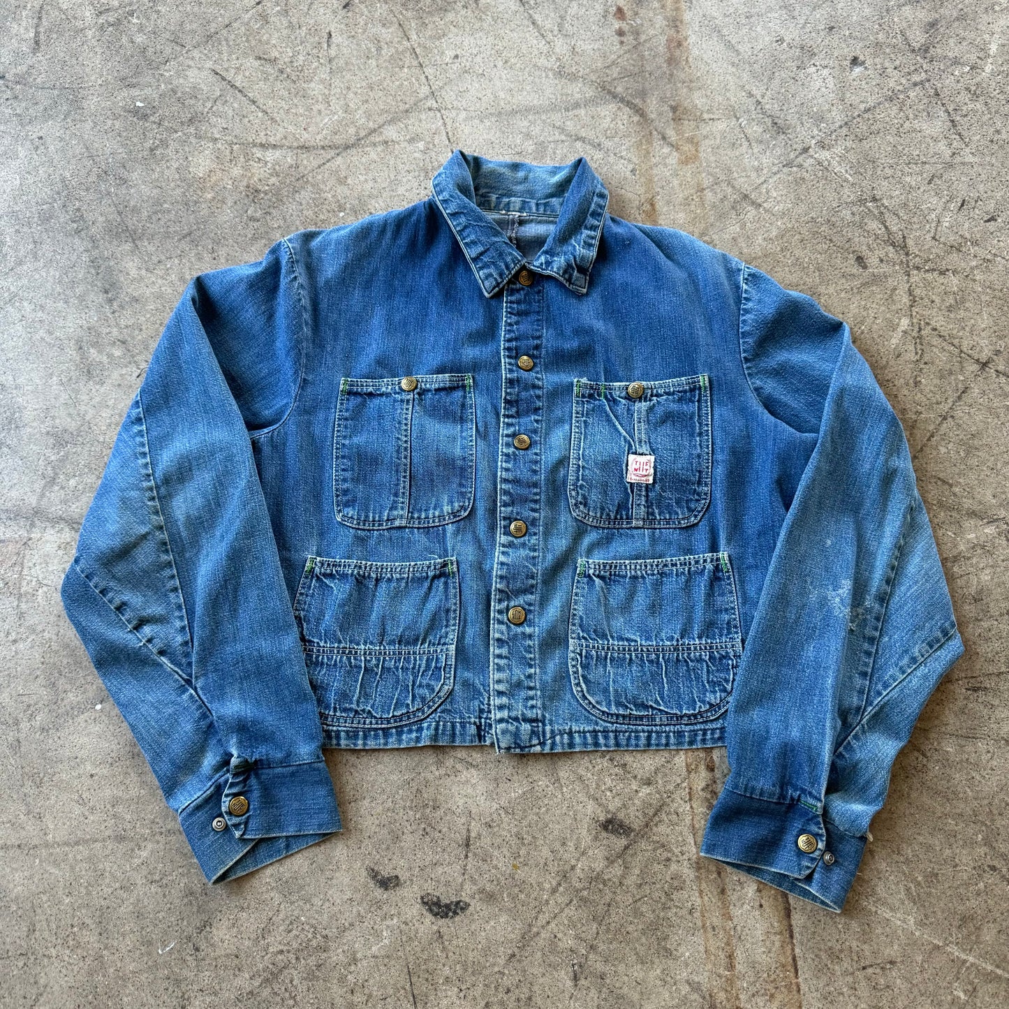 1950'S TUF NUT CROPPED CHORE JACKET