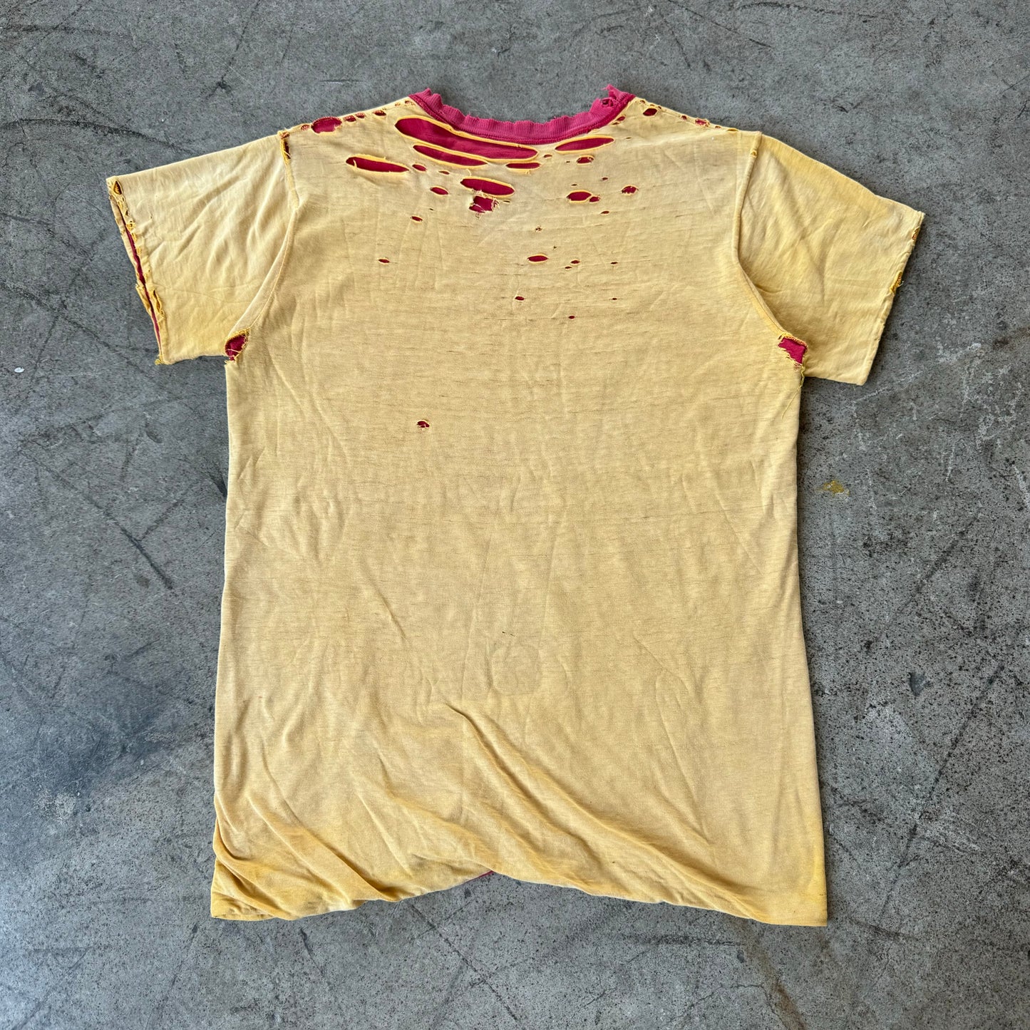 1960'S KETCHUP AND MUSTARD DOUBLE FACE TEE