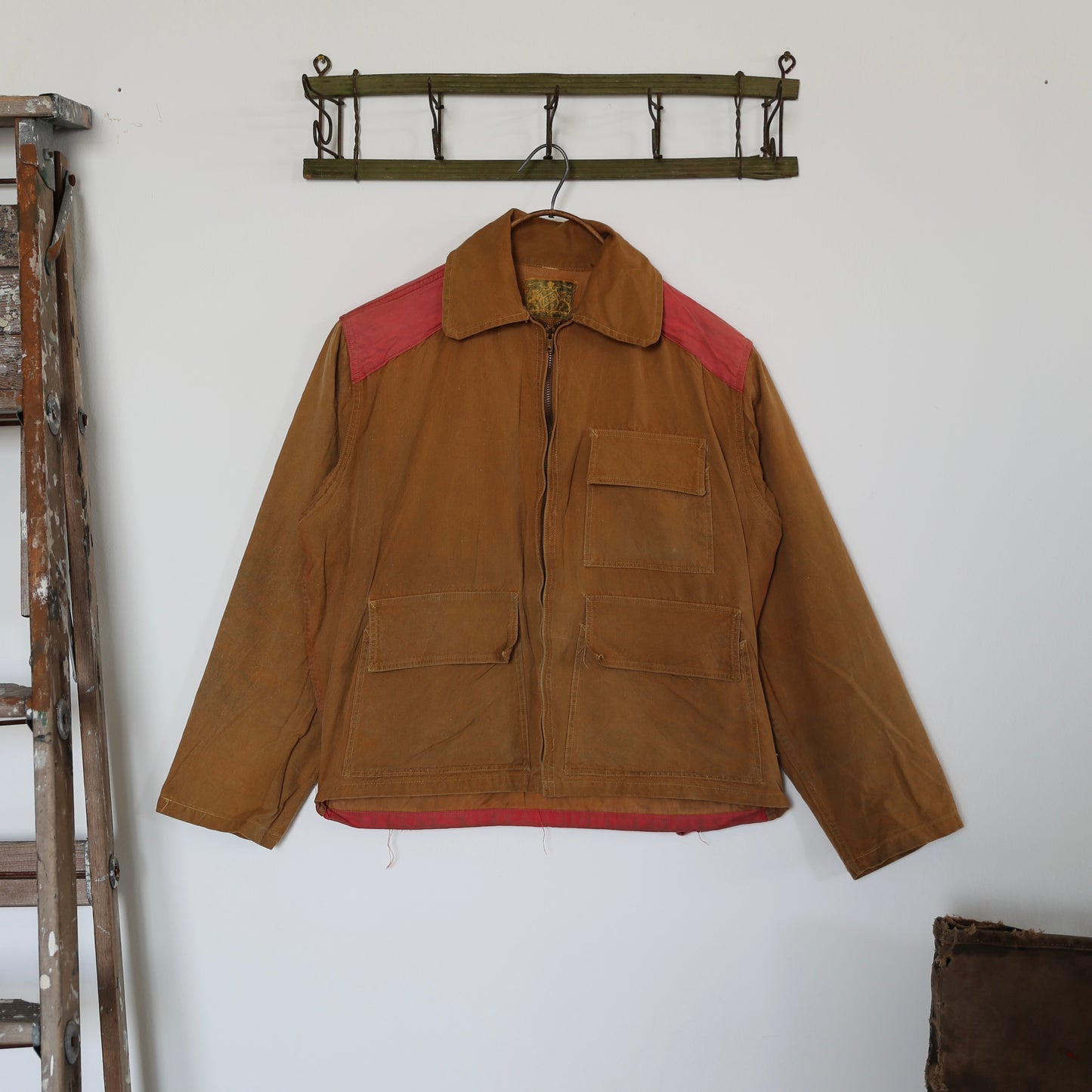 1940S ISCO CROPPED HUNTING JACKET (M)