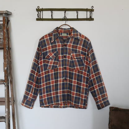 1940S WOVEN FLANNEL