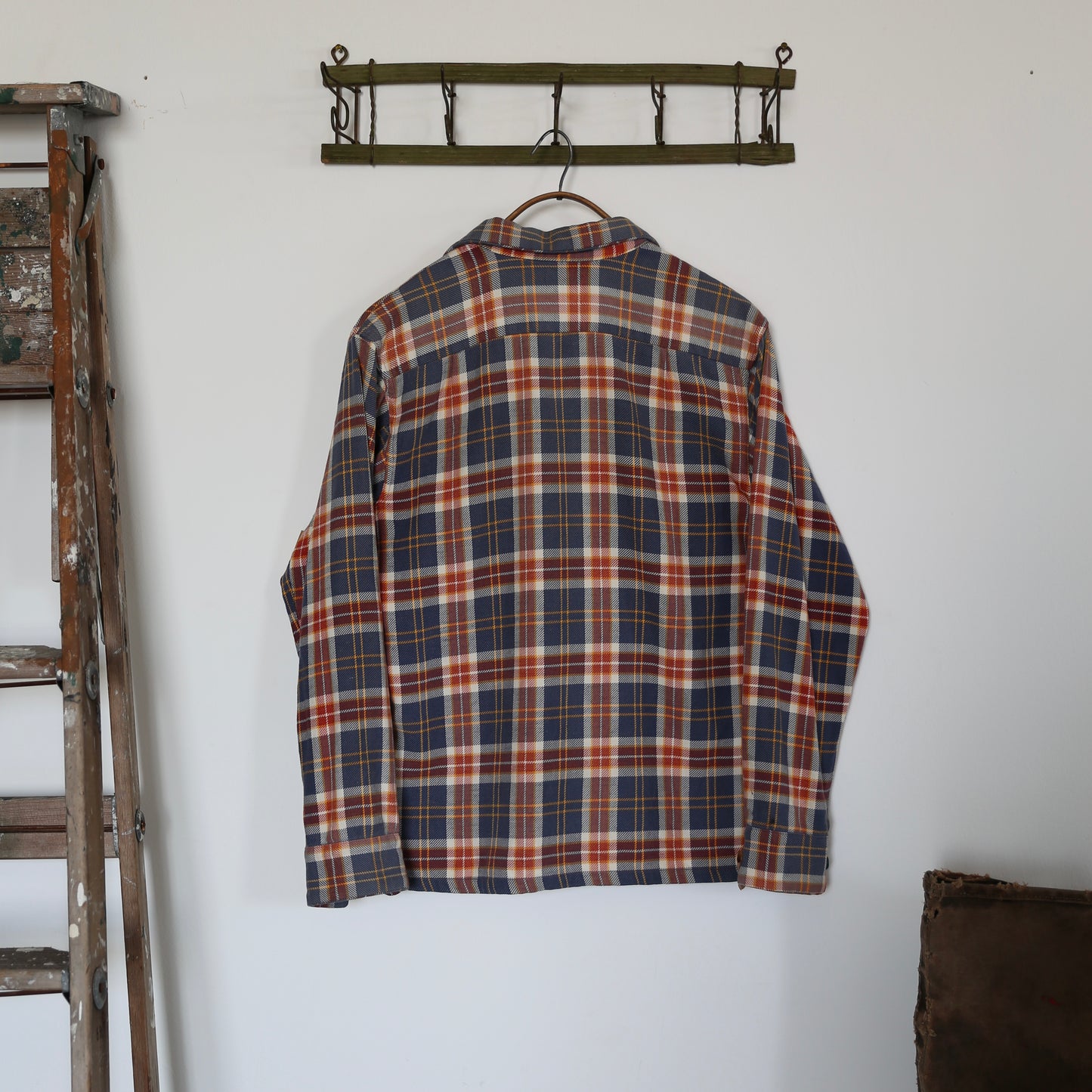 1940S WOVEN FLANNEL