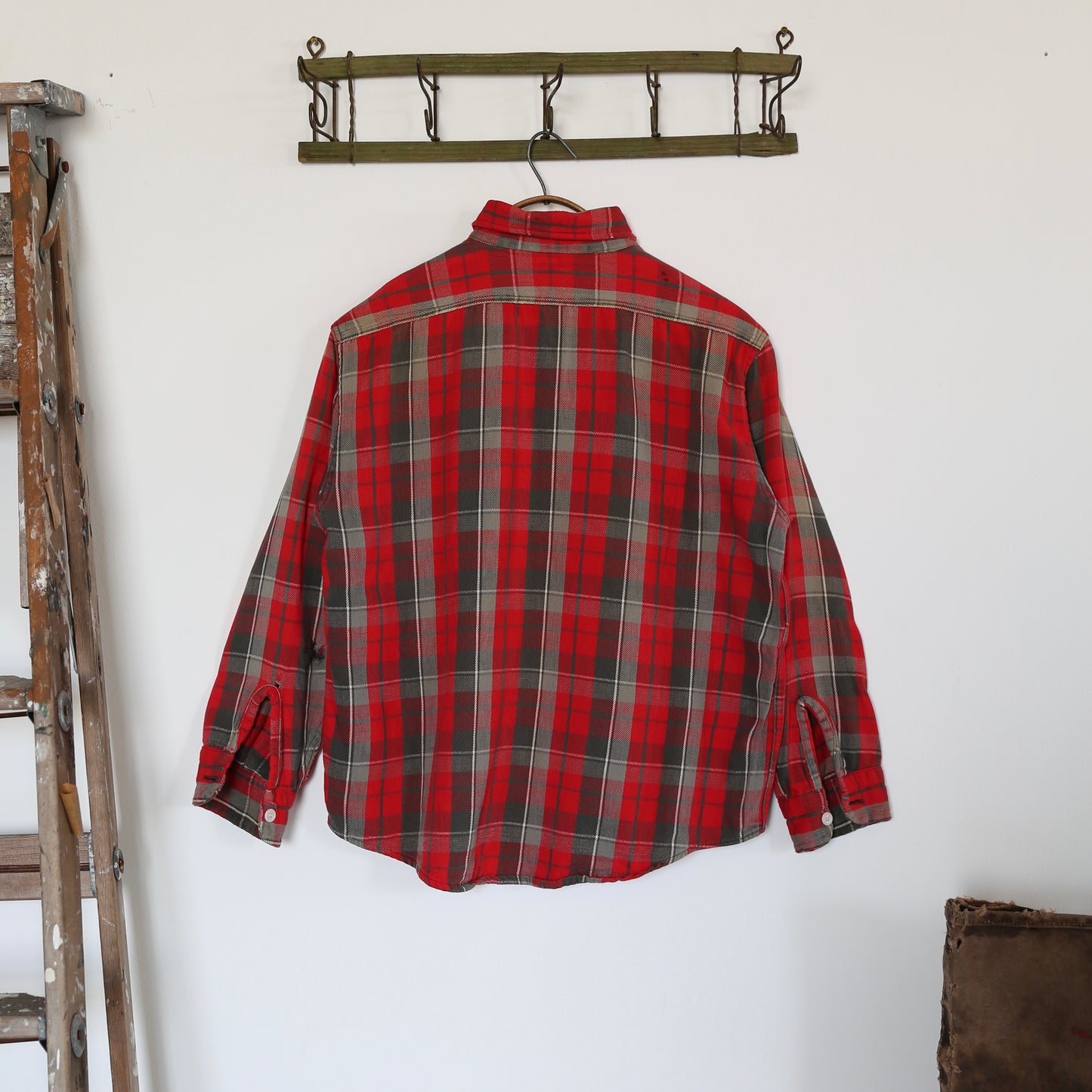 1950S WINTER KING WOVEN FLANNEL