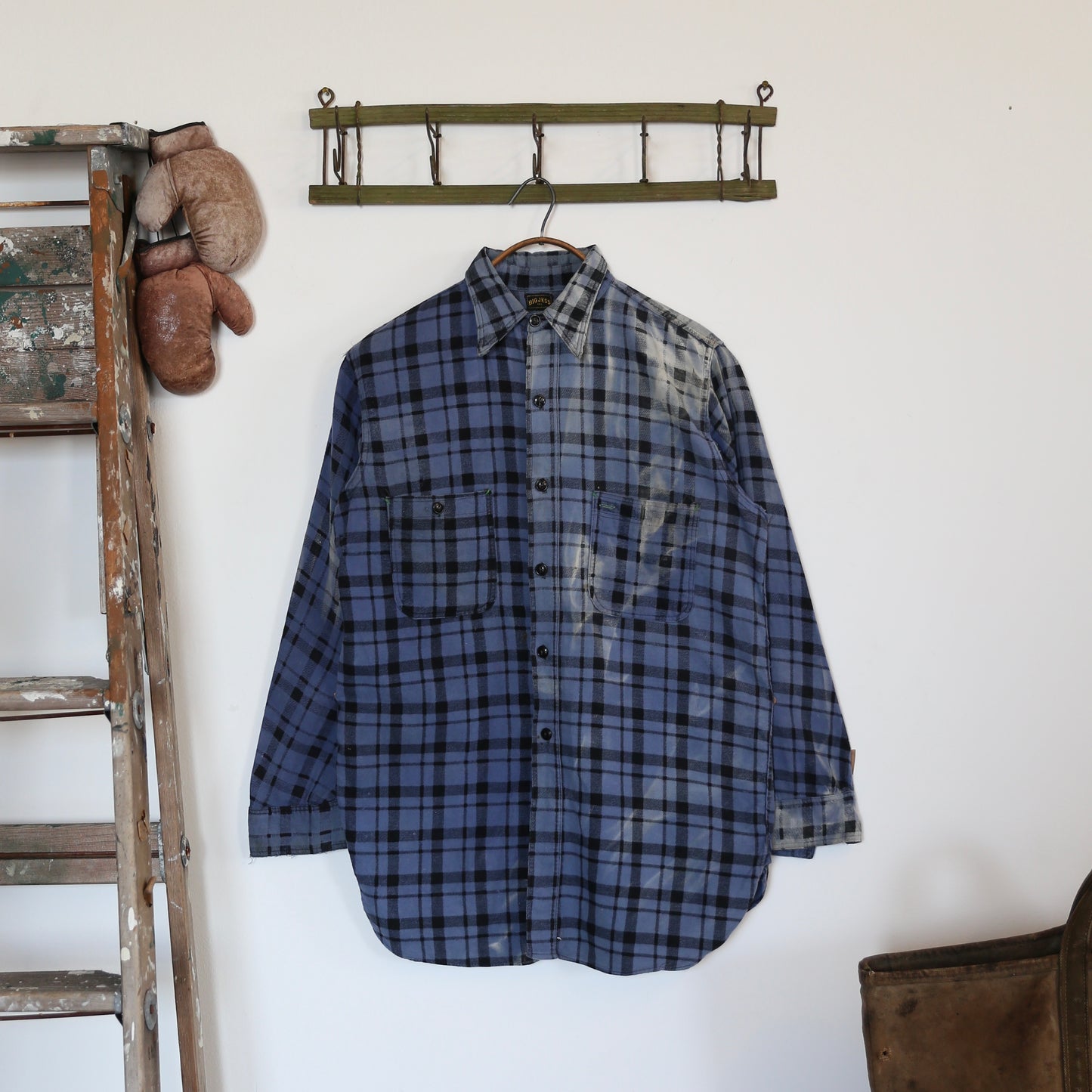 1940'S BIG JESS PRINTED FLANNEL