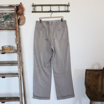 1950'S GREY CHINOS