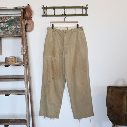 1950'S REPAIRED CHINOS