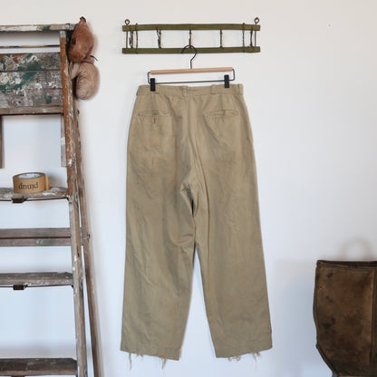 1950'S REPAIRED CHINOS