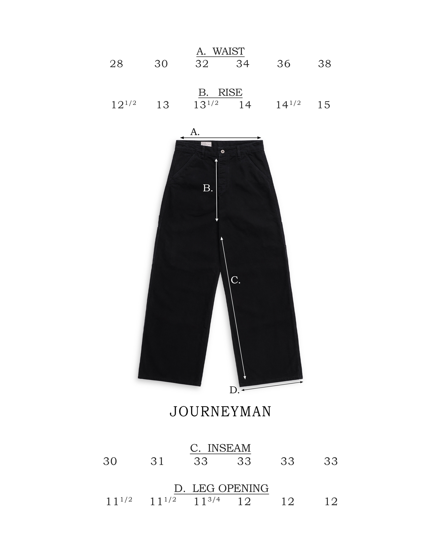 JOURNEYMAN PANT - PAINTED CREAM